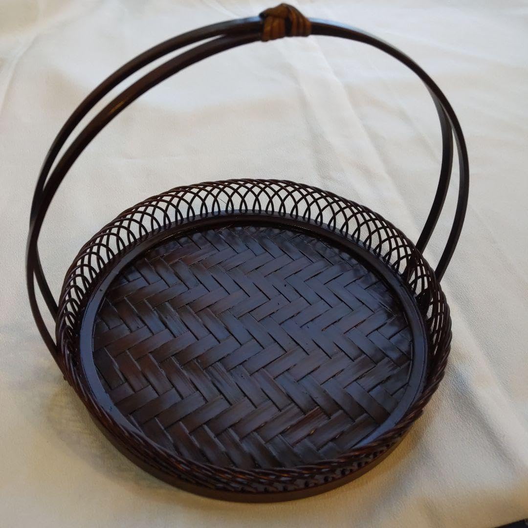 Amazon.co.jp: 駿河 竹千筋細工 菓子鉢 然林房製品 : ホーム＆キッチン